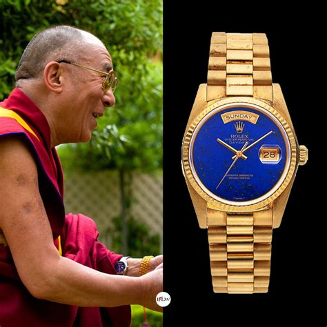 dalai lama uhr rolex|dalai lama gold watch.